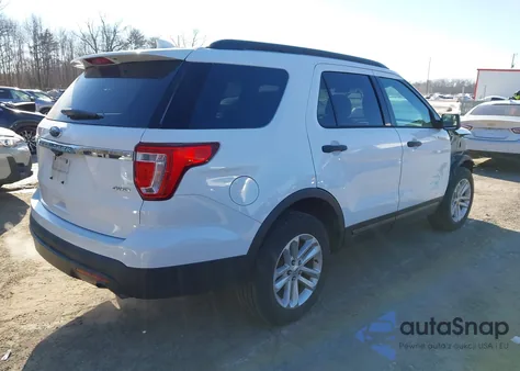 2017 Ford Explorer from USA, damaged, VIN 1FM5K8B81HGE26697